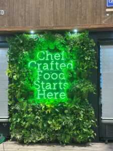 Sandridge Crafted Foods custom booth visuals