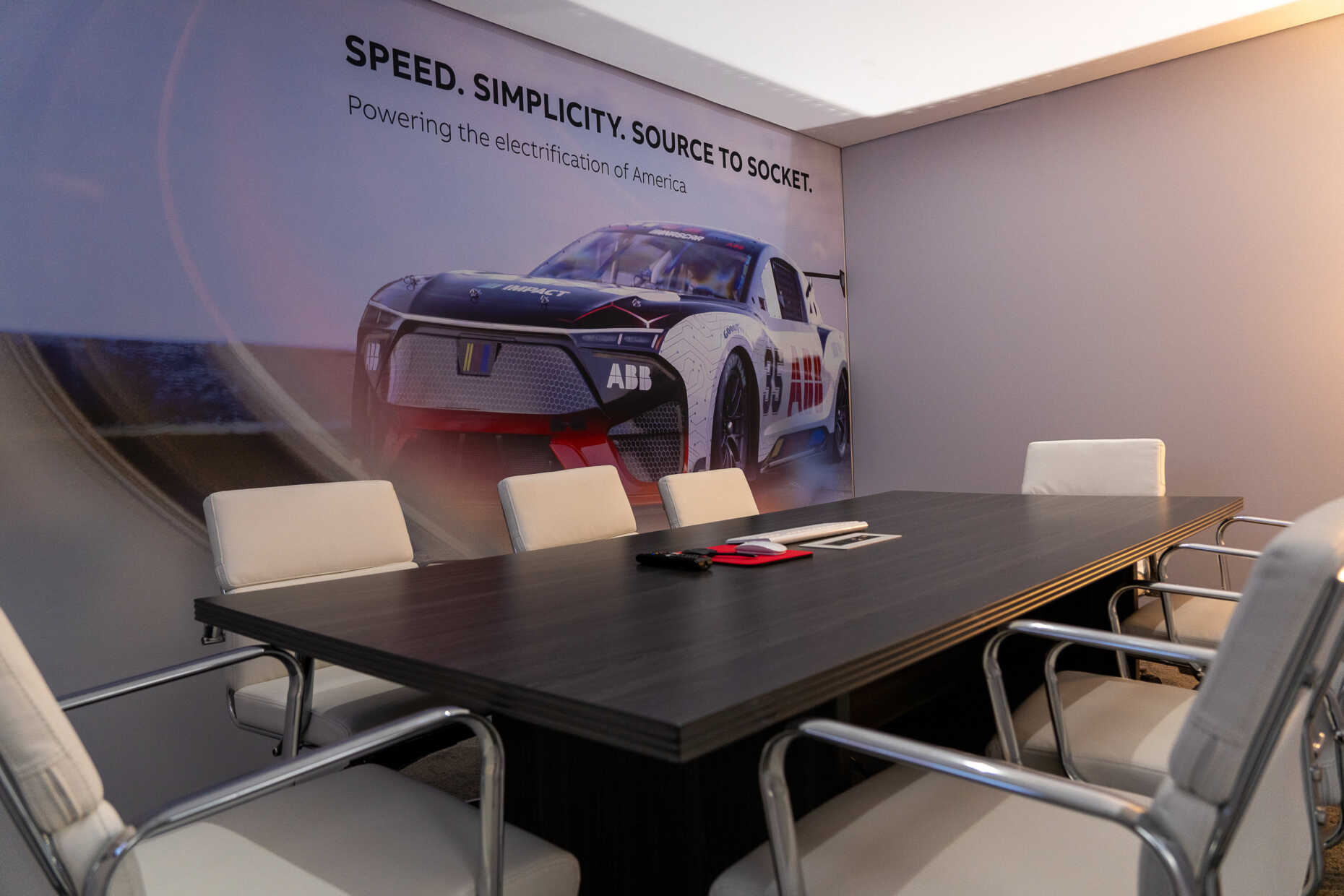 Trade show conference room design