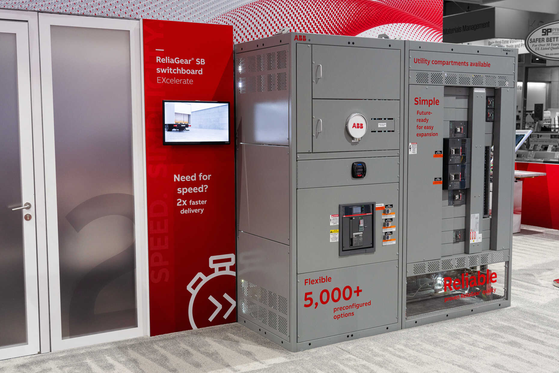 ABB trade show product demo station