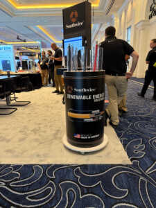 Southwire at RE+ 2025-8 cable demo