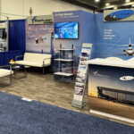 Flight Data Systems and FreeFlight Systems 10’ x 20’ inline booth