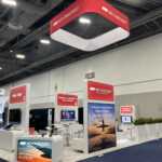 MD Onboard 20’ x 40’ custom island exhibit