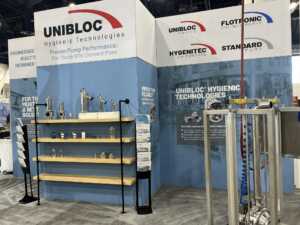 Unibloc at Pack Expo 2025-3 IMG_6650 Unibloc trade show booth design at Pack Expo