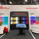 Trade show booth exhibit at SEMA 2025 for Avery Dennison