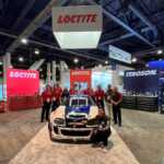Trade show booth exhibit at SEMA 2025 for Loctite Henkel