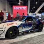Trade show booth exhibit at SEMA 2025 for Loctite Henkel