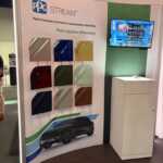 Trade show booth exhibit at SEMA 2025 for PPG