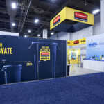 Custom trade show display for Rubbermaid