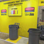 Custom product demo for Rubbermaid's trade show booth