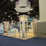 Trade show booth exhibit at ISSA 2025 for Wiese Salcom