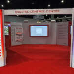 ABB custom 60’ x 70’ island booth