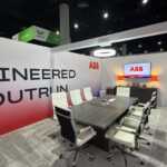 ABB trade show conference room