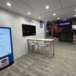 JST trade show equipment demo stations