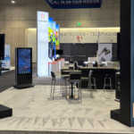 Southwire custom 20’ x 20’ island booth