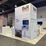 Trade show product display for B&R