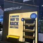 Custom island double deck exhibit for Green Corp American Plastics at Inspired Home 2026