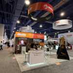 L&M Mesabi 20' x 20' peninsula booth