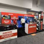 Inline trade show booth for Loctite Henkel at ConExpo 2026