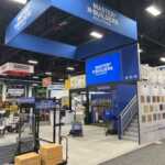 Master Builders 30' x 40' double-deck island exhibit