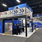 Double-deck booth design for Master Builders