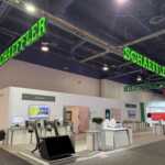 Island trade show booth for Schaeffler at ConExpo 2026