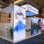 Custom booth design and trade show graphics for Cleveland Clinic