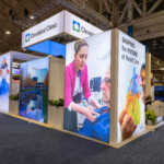 Custom trade show graphics and design for Cleveland Clinic at ACC 2026