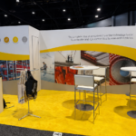 Inline trade show booth exhibit for Haysite at IEEE 2026