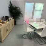 Trade show conference area for Lubrizol