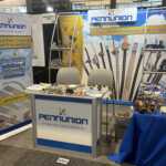 Inline corner portable booth for Penn Union at IEEE 2026