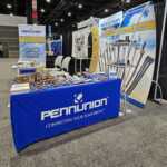 Inline corner portable booth for Penn Union at IEEE 2026