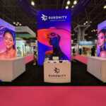 SUSONITY 20’ x 20’ island exhibit
