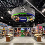 Custom island booth for Inno-Pak at IDDBA 2026