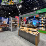 Custom island booth for Inno-Pak at IDDBA 2026