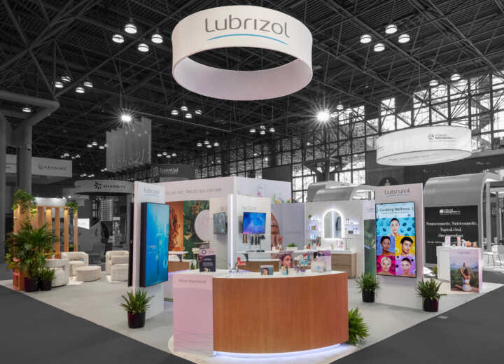 Island exhibit for Lubrizol at NYSCC Suppliers Day 2026