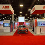 Custom trade show exhibit for ABB at NECA 2026