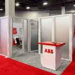 Custom trade show exhibit for ABB at NECA 2026