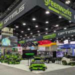 Custom trade show booth exhibit for Greenworks at Equip Expo 2026