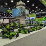 Custom trade show booth exhibit for Greenworks at Equip Expo 2026