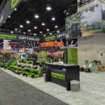 Custom trade show booth exhibit for Greenworks at Equip Expo 2026