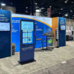 Portable inline corner booth for Supply Technologies at IMTS 2026