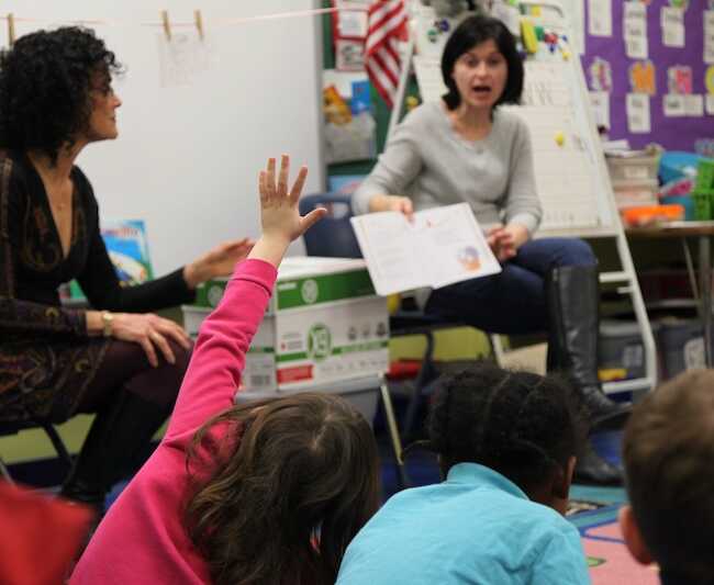 Mrs. Lee and Ms. Lyons