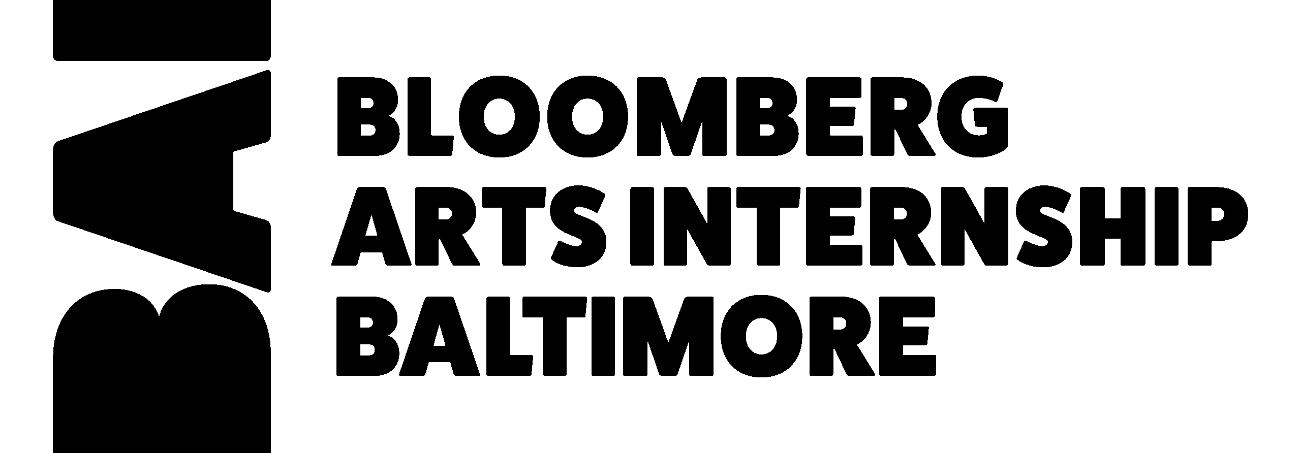 BP_BloombergArtsInternship_Nov_2025_RGB_Baltimore_Black