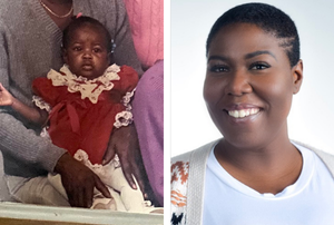 Mary Fields as a child and as an adult