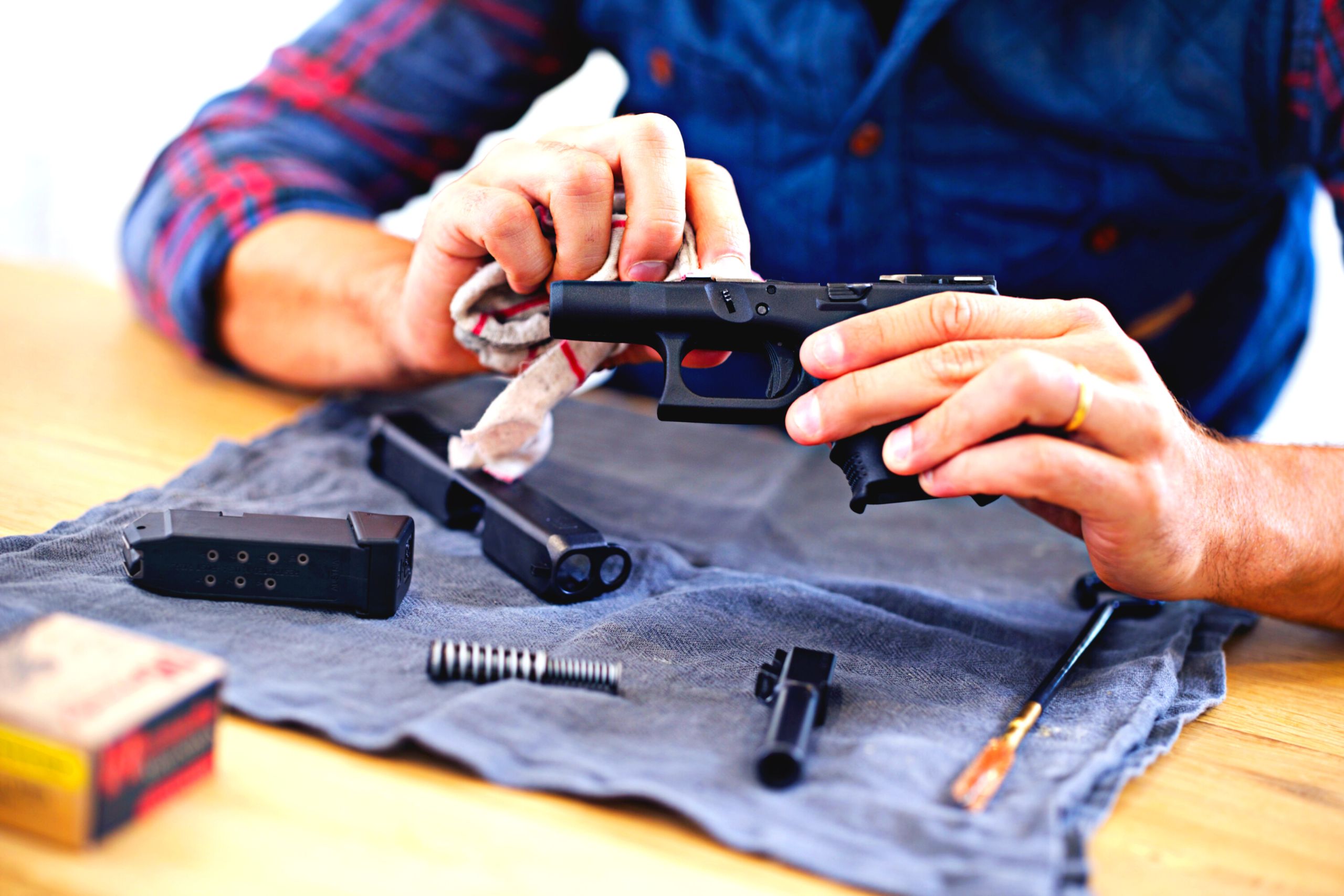 good gun oil firearm storage