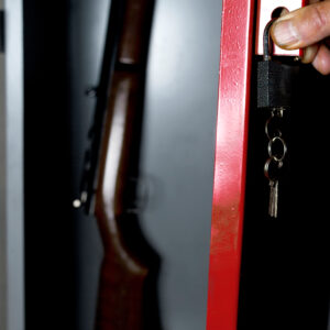 firearm storage lockers rust prevention