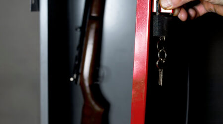 firearm storage lockers rust prevention
