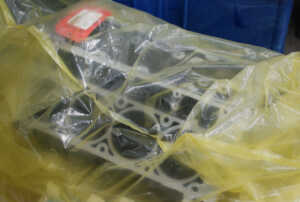 Zerust large poly bag for engine storage with VCI rust protection built in