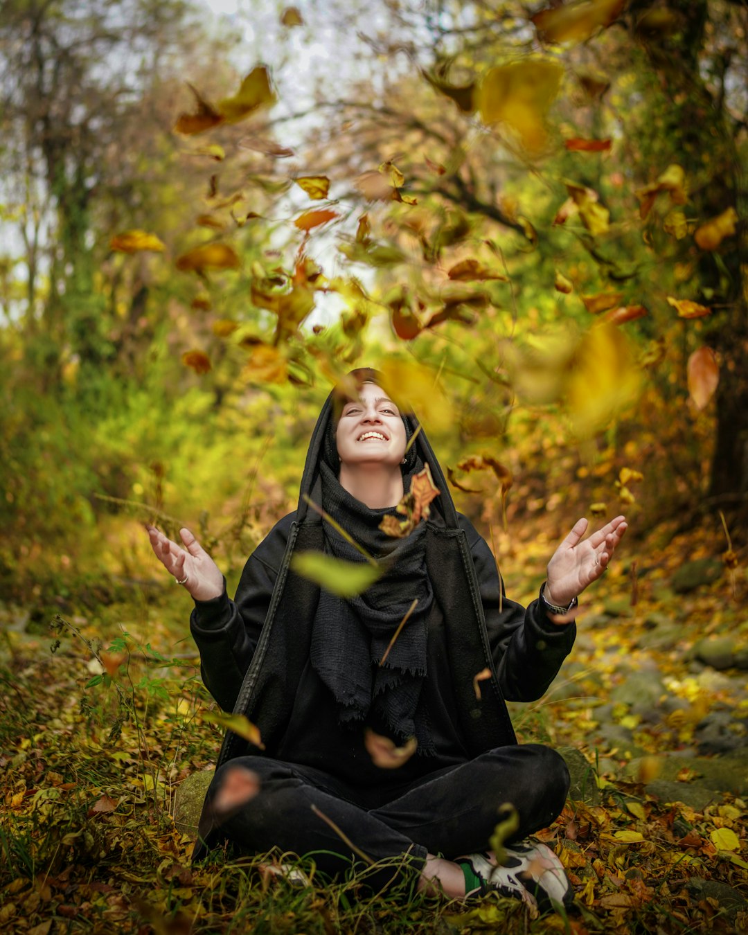 Terapeuta holística en meditación