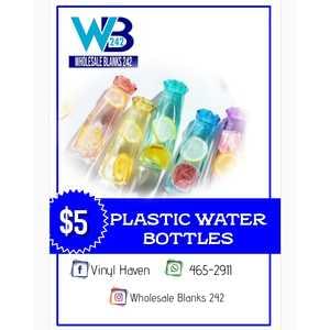 Plastic Water Bottles - $5